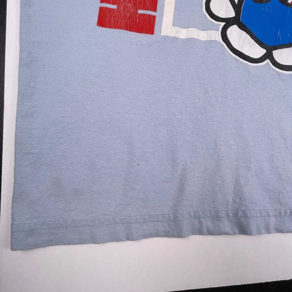 Hello Kitty by Sanrio Women M Blue Graphic Tee Y2K Kidcore Cute - Picture 5 of 7